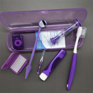 Orthodontic Care Kit with Plastic Travel Case